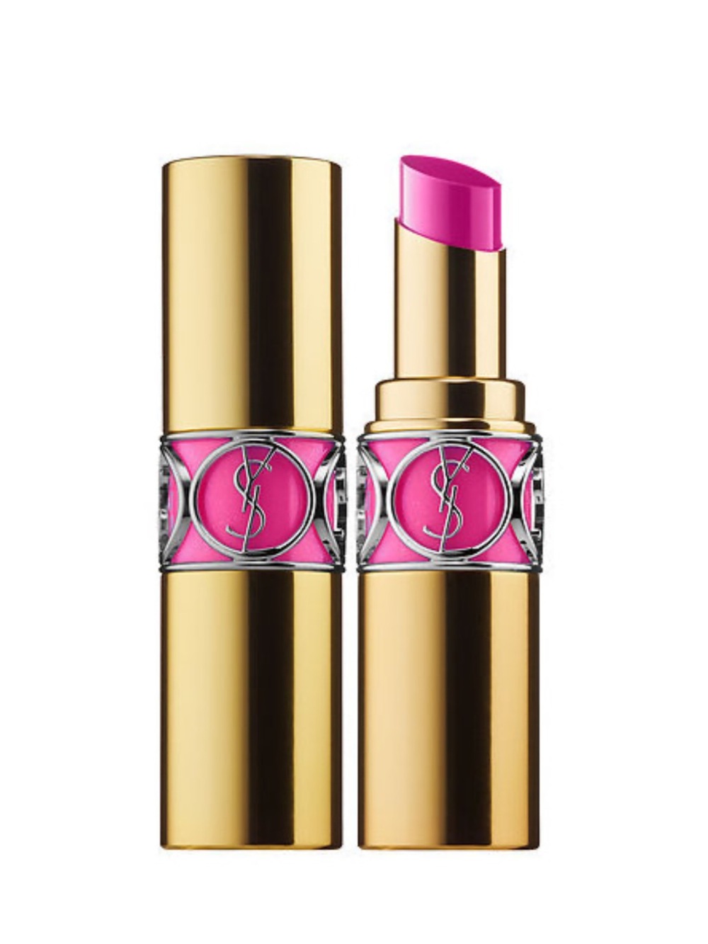 YSL Rouge Volupte Shine 50 Fuchsia Stiletto - Swatched & Discontinued